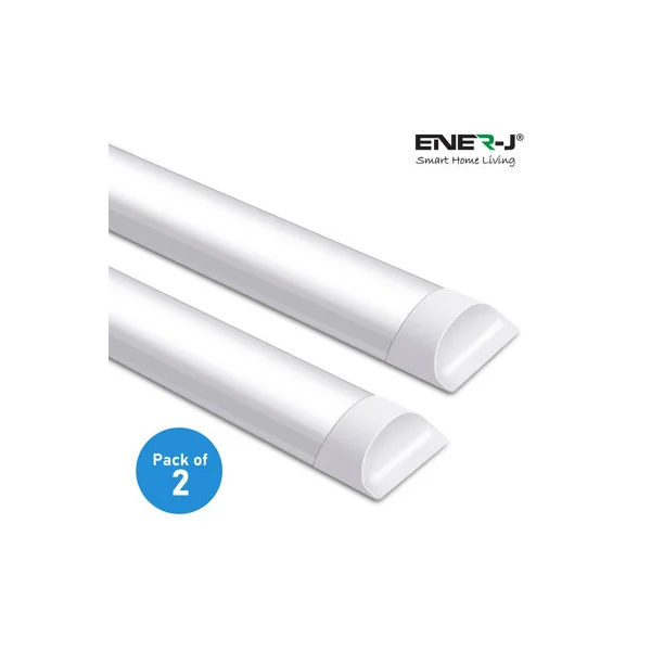 45W LED Prismatic Batten Fitting, 150cms, 6500K (Pack of 2 units)