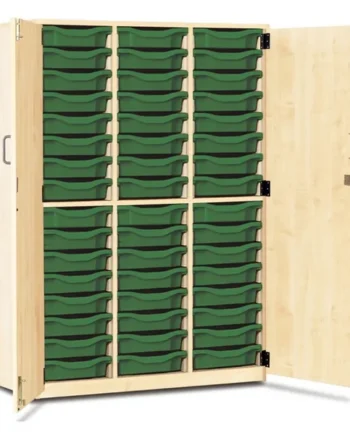 48 Tray Storage Cupboard - Full Doors