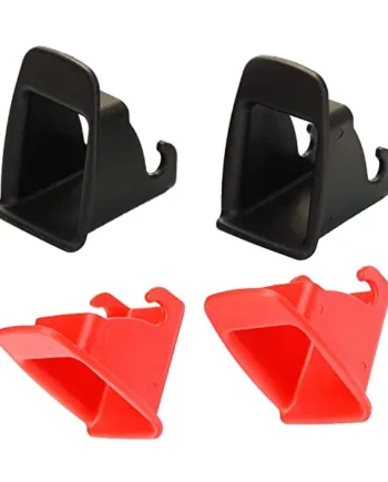 4 PCS Car Seat Safety Clip, Isofix Adapter Child Car Seat Safety Clip Latch Seat Belt Connector Guide Car Seat Buckle Cover