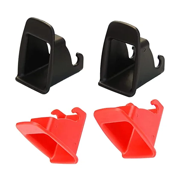 4 PCS Car Seat Safety Clip, Isofix Adapter Child Car Seat Safety Clip Latch Seat Belt Connector Guide Car Seat Buckle Cover