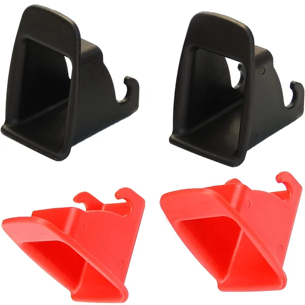 4 PCS Car Seat Safety Clip, Isofix Adapter Child Car Seat Safety Clip Latch Seat Belt Connector Guide Car Seat Buckle Cover
