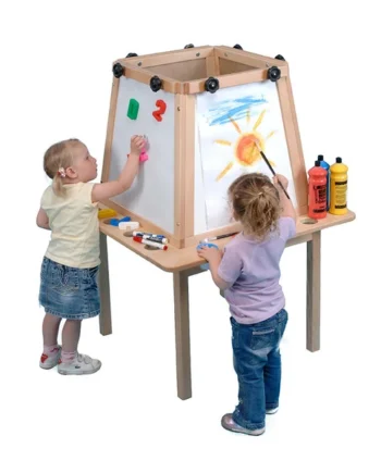 4 Sided Wooden Easel