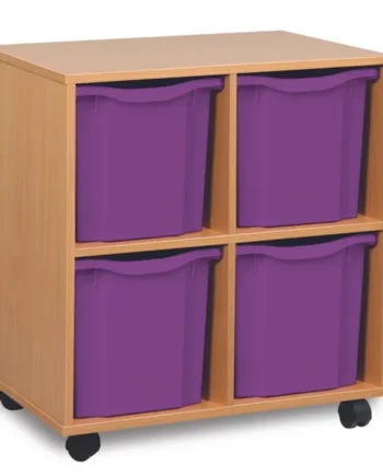 4 Tray Jumbo Storage Unit