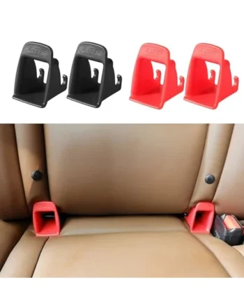 4PCS Isofix Adapter Isofix Insertion Aid Universal Car Seat Mounting Systems Isofix Bracket Car Seat Safety Clip