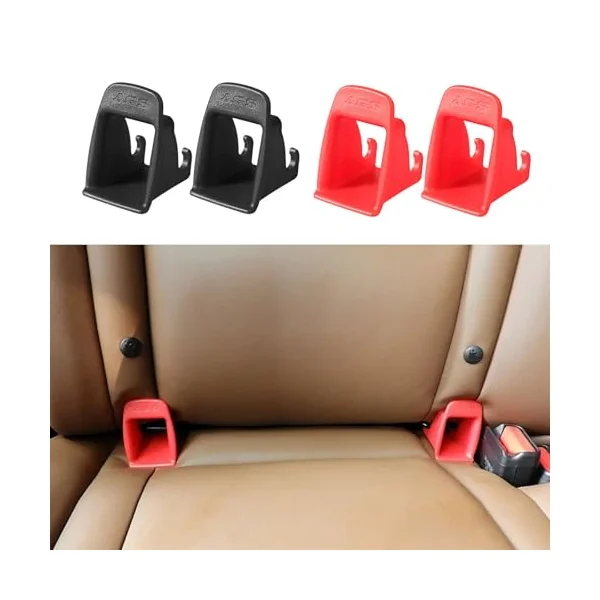 4PCS Isofix Adapter Isofix Insertion Aid Universal Car Seat Mounting Systems Isofix Bracket Car Seat Safety Clip