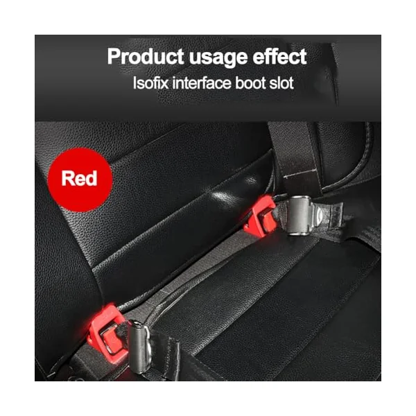 4PCS Isofix Adapter Isofix Insertion Aid Universal Car Seat Mounting Systems Isofix Bracket Car Seat Safety Clip