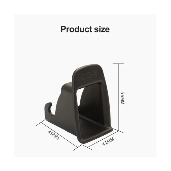 4PCS Isofix Adapter Isofix Insertion Aid Universal Car Seat Mounting Systems Isofix Bracket Car Seat Safety Clip