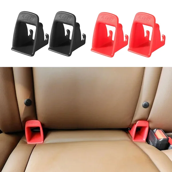 4PCS Isofix Adapter Isofix Insertion Aid Universal Car Seat Mounting Systems Isofix Bracket Car Seat Safety Clip