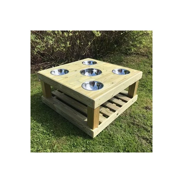 5 Bowl Mixing Table