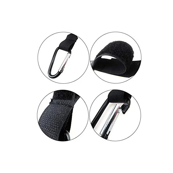 5 Pack Baby Stroller Hooks, Multi Purpose Stroller Accessories, Hanger for Baby Diaper Bags, Edible Clothes, Purse