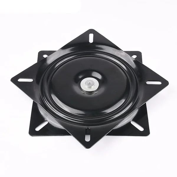 6 Inch Seat Swivel Plate, Bar Stool Swivel Plate, Square Heavy Duty Turntable Bearing Plate Steel Ball Bearing 360° Rotating Seat Base Plate for Bar Stool Chair TV Table Bar Swivel Boat Seat