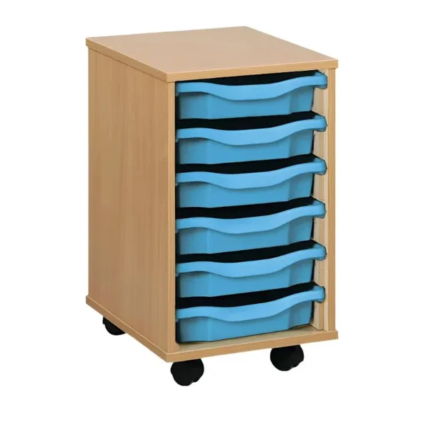 6 Shallow Tray Storage Unit