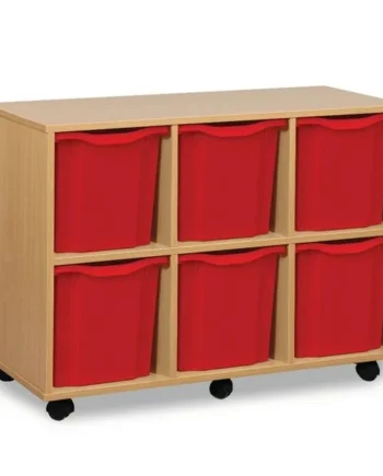 6 Tray Jumbo Horizontal Storage