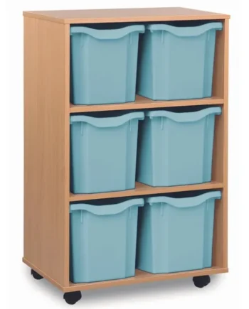6 Tray Jumbo Vertical Storage