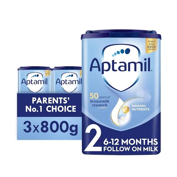 800g Aptamil 2 Follow On Milk Suitable For 6-12 Months Pack Of 3