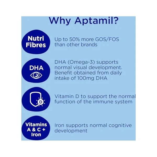 800g Aptamil 2 Follow On Milk Suitable For 6-12 Months Pack Of 3