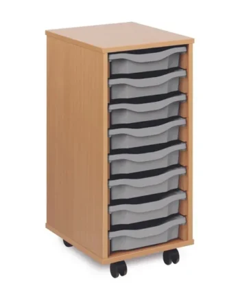 8 Shallow Tray Storage Unit