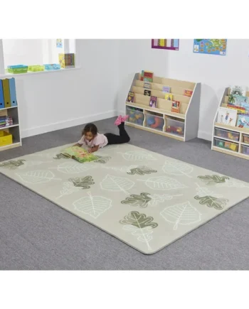 Abstract Leaf Rug