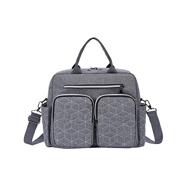 Aby Nappy Bag For Mom And Dad Changing Bag Mom Travel Bag Beach Bag Multi Pockets Travel Handbag Large Little Girl Backpack with Lunchbox
