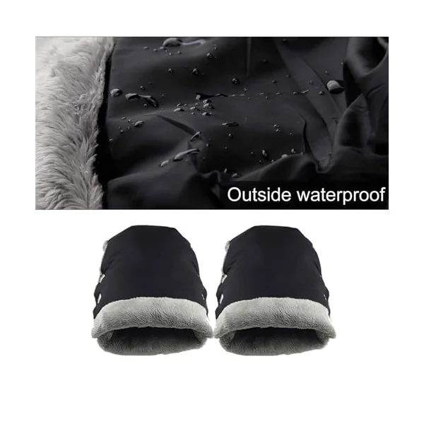 Accessories Pram Hand Muff Pushchair Hand Warmer Gloves Splashproof Windproof Mittens Handmuffs Waterproof and Windproof Handmuff