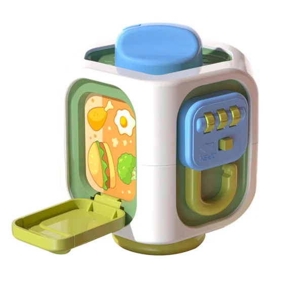 Activity Cube for Kids Fine Motor Learning Educational Toys | Kids Shape Sorter Activity Ball Box for Boys Girls Home School Preschool Homeschool Airplane Car Travel Travel