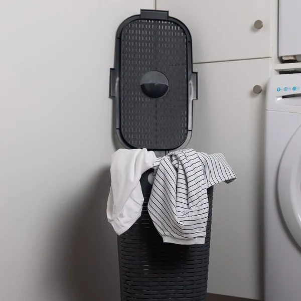 Addis 40 L Slimline Laundry Basket - Dark Grey