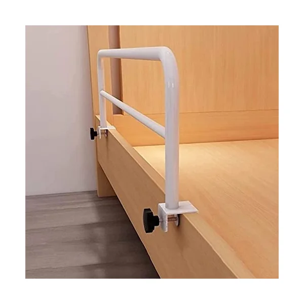 Adjustable Bed Rail for Elderly Adults, clip-on Medical Bed Safety Rails, Bedside Fall Safe Prevention Grab Bar, Bed Assist Rail, for Student Dormitory pregnant women, disabled people