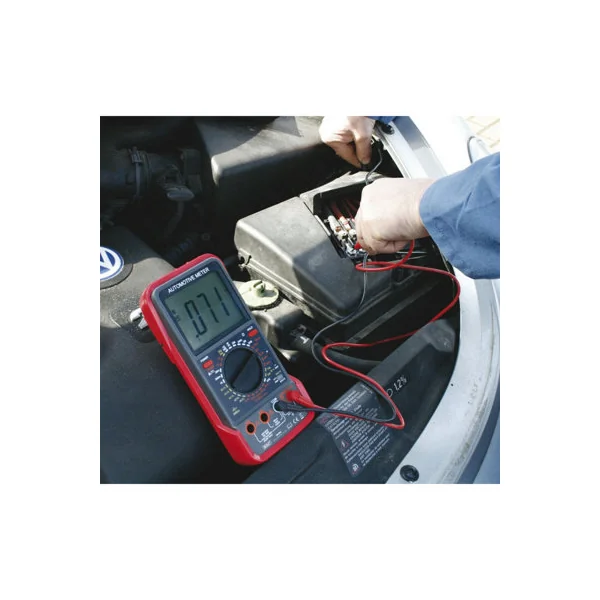 Advanced 11 Function Digital Automotive Analyzer with LCD Display for Vehicle Diagnostics