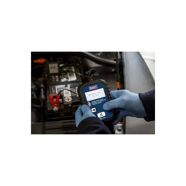 Advanced Digital Battery Diagnostic Tool for 12V Systems - Starter and Alternator Tester