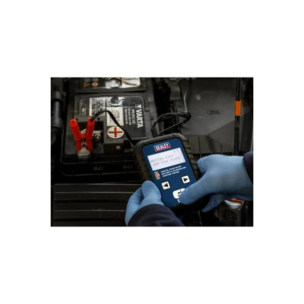 Advanced Digital Battery Diagnostic Tool for 12V Systems - Starter and Alternator Tester