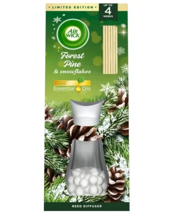 Air Wick Essential Oils Reeds Diffuser 25ml - Forest Pine & Snowflakes