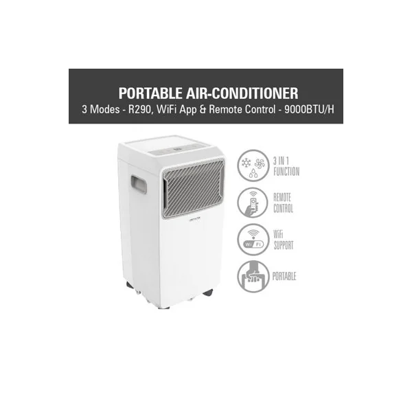 Airmaster Air Conditioner Portable 9000 BTU with WiFi