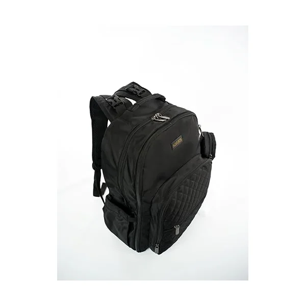 ALF & BON | Luxury baby changing bag, Baby Bag for Mums and Dads On-the-Go. featuring USB Charging Port, Insulated Pockets for Bottles, Waterproof Compartment, Anti-Theft Pocket & changing Matt.