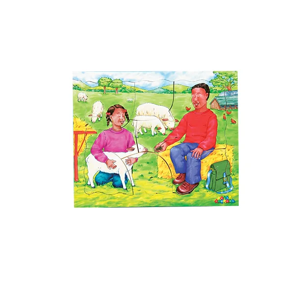 All Kinds of Families - Set 8 Tray Puzzles