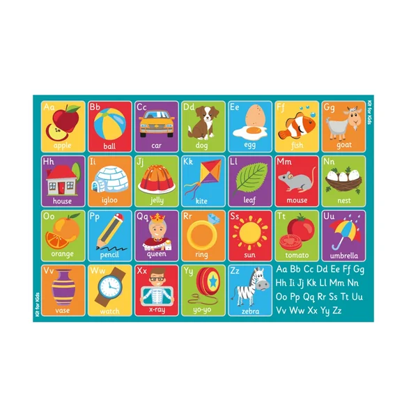 Alphabet Carpet 3x2m