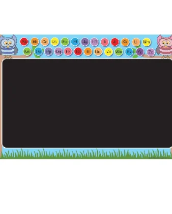 Alphabet Owl Chalkboard