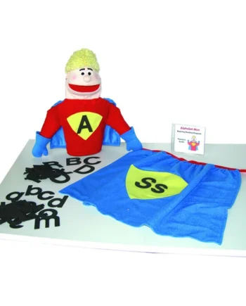 Alphabet Puppet Man