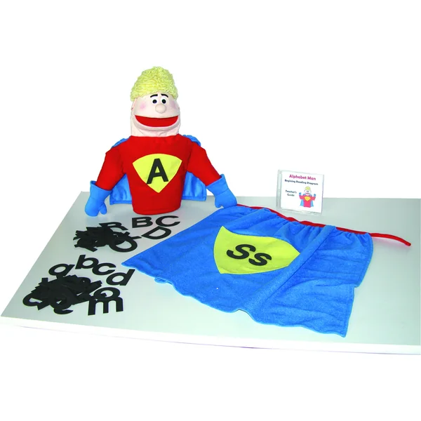 Alphabet Puppet Man