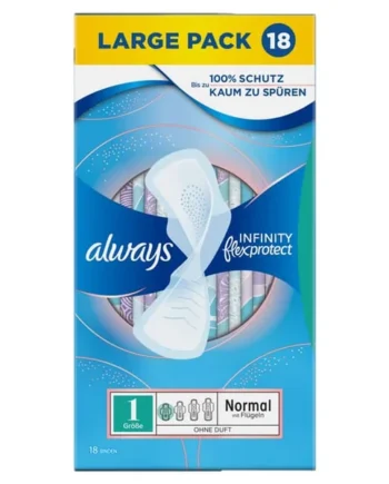 Always Flex Protect Normal With Wings 18 Pads