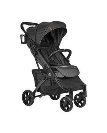 Amonev Lightweight Stroller, Premium Compact Travel Stroller. Fully Reclining Seat Suitable for Toddlers and Children (Dark Grey), 1 Count (Pack of 1)