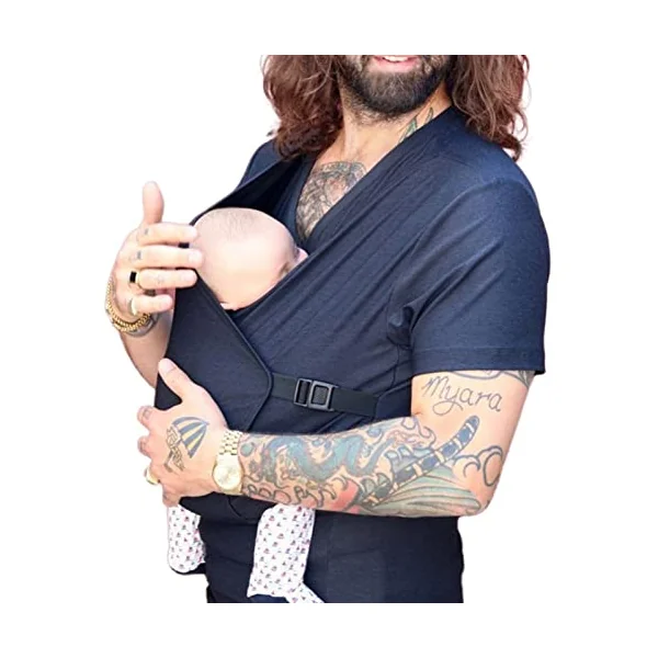 Amtopiyo Dad Kangaroo T-Shirt Mom Soothe Baby Wrap Carrier V Neck Short Sleeve Tank Tops