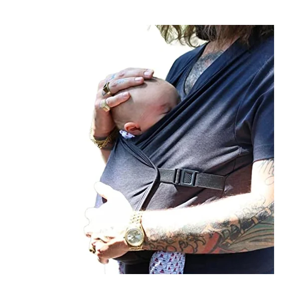 Amtopiyo Dad Kangaroo T-Shirt Mom Soothe Baby Wrap Carrier V Neck Short Sleeve Tank Tops