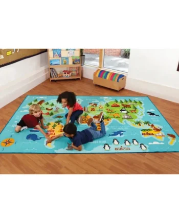 Animals and Places of the World Carpet