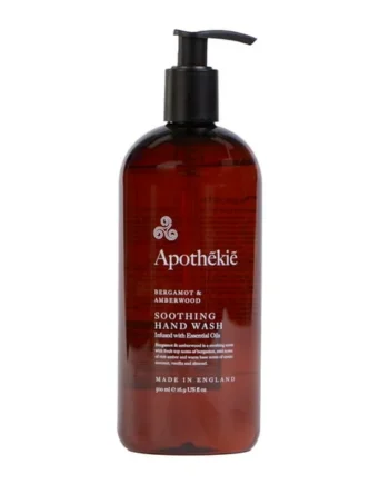 Apothekie Soothing Hand Wash 500ml - Bergamot & Amberwood
