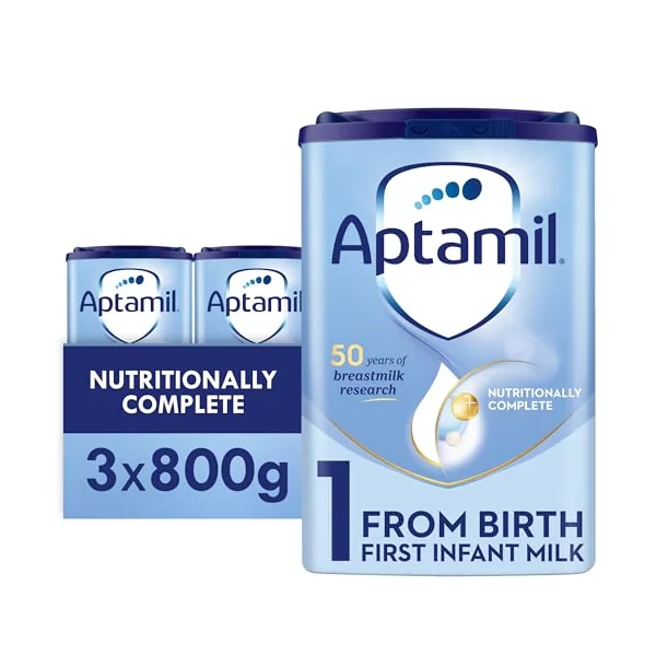 Aptamil 1 First Infant Baby Milk Formula Pack of 3 x 800g