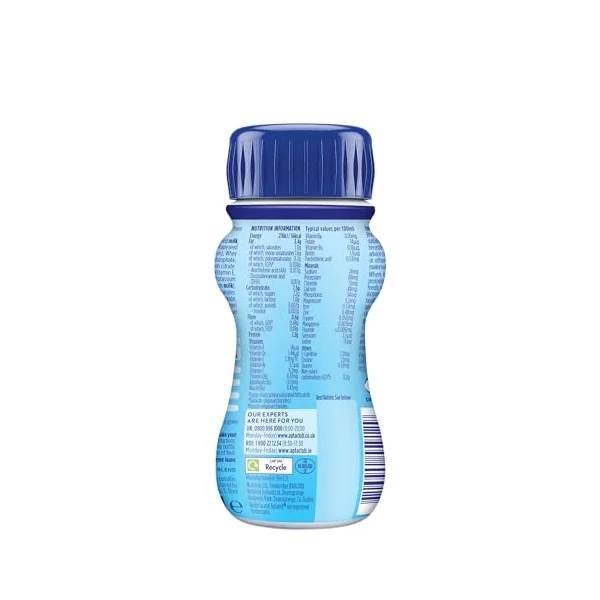Aptamil 1 First Infant Baby Milk Liquid Formula, Ready to Feed, From Birth | Ready to use baby milk formula liquid