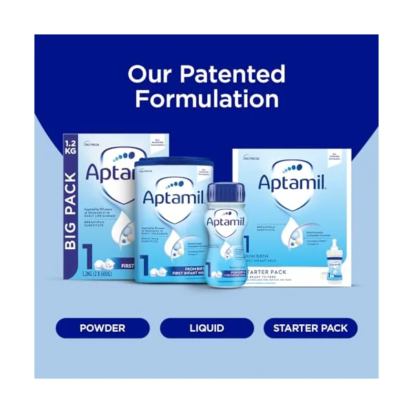 Aptamil 1 First Infant Milk From Birth, 1L