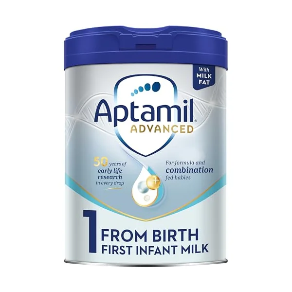 Aptamil Advanced 1 First Infant Baby Milk Powder Formula, from Birth, 800g