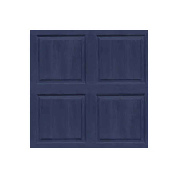 Arthouse Washed Panel Wood Grain Effect Navy Spongeable Wallpaper 909601