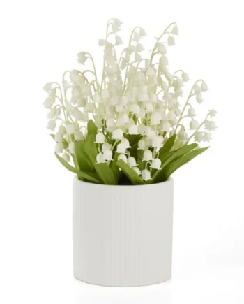 Artificial Lily of the Valley Potted Plant